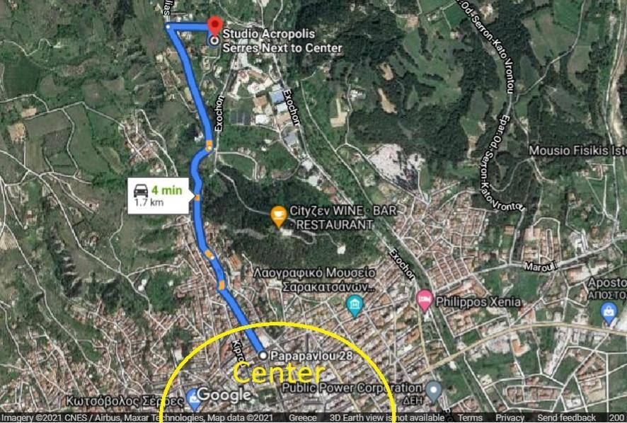 Studio Acropolis Serres Next To Center المظهر الخارجي الصورة